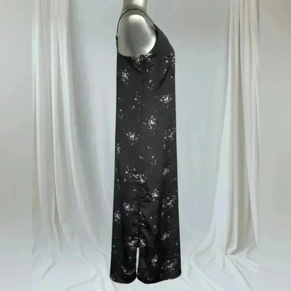 2 for $30 💟Long Black Slip Dress - Picture 4 of 16